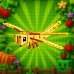 golden dragonfly